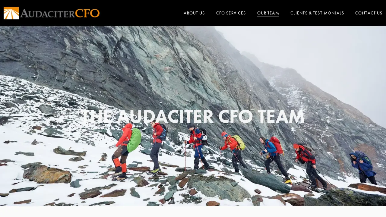 Audaciter CFO page
