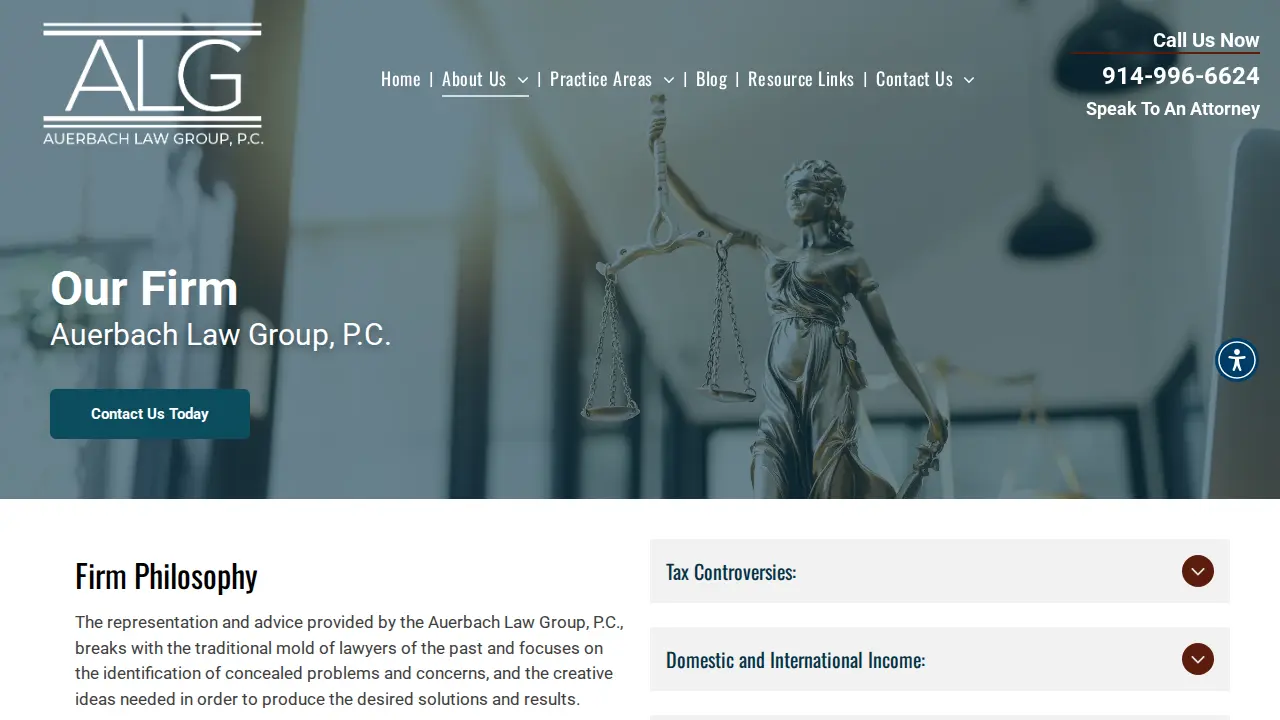 Auerbach Law Group, P.C. page