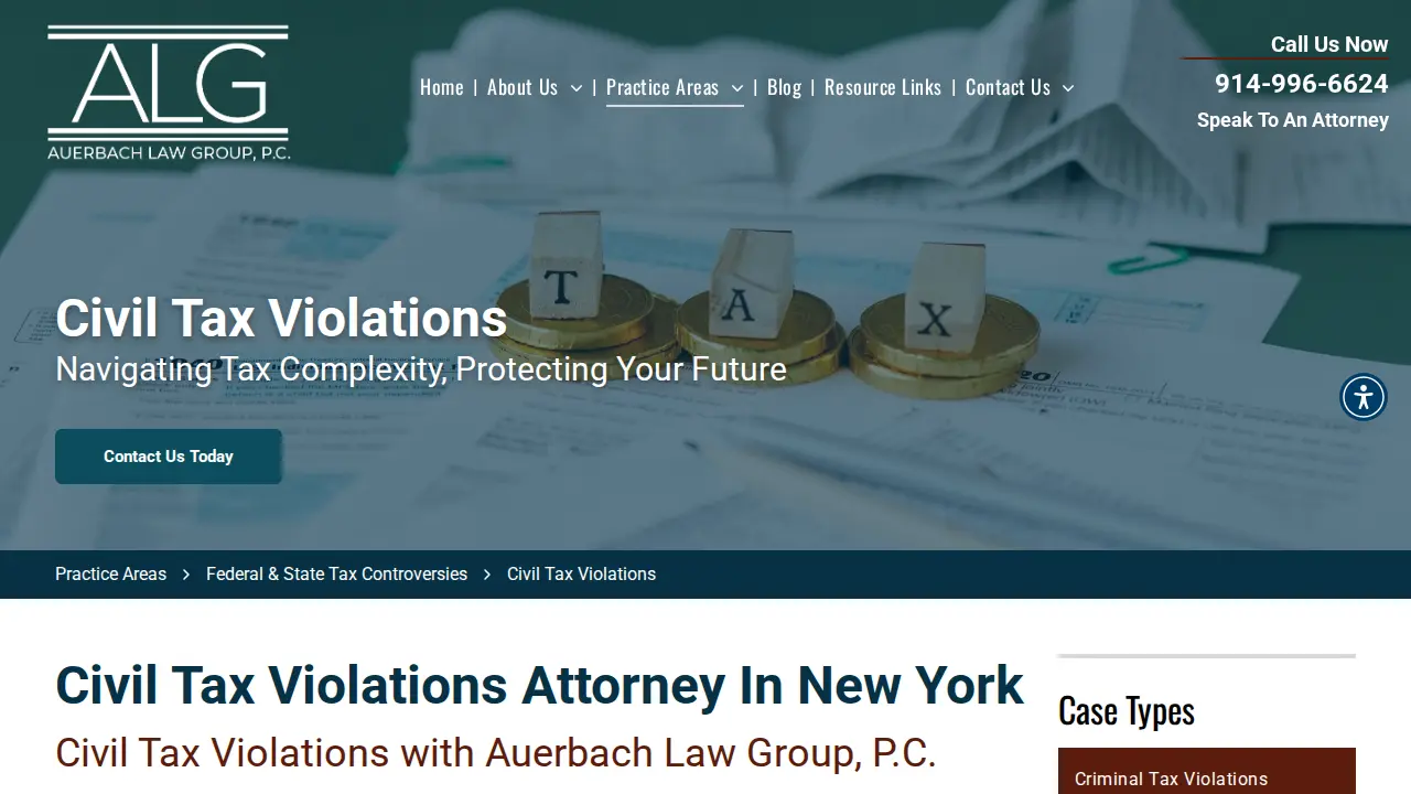 Auerbach Law Group, P.C. page