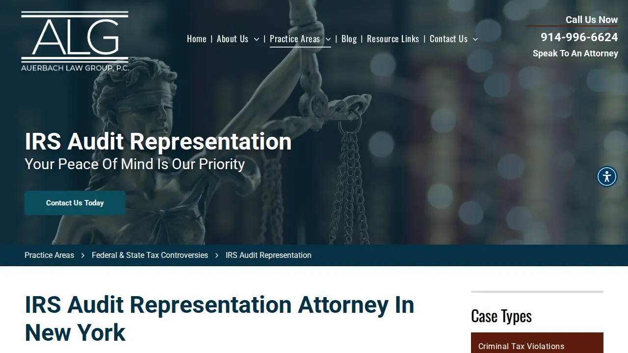 Auerbach Law Group, P.C. page