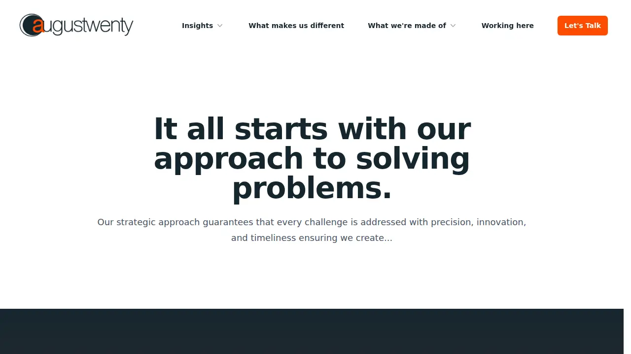 augustwenty page