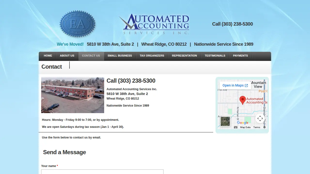 Automated Accounting Services Inc page
