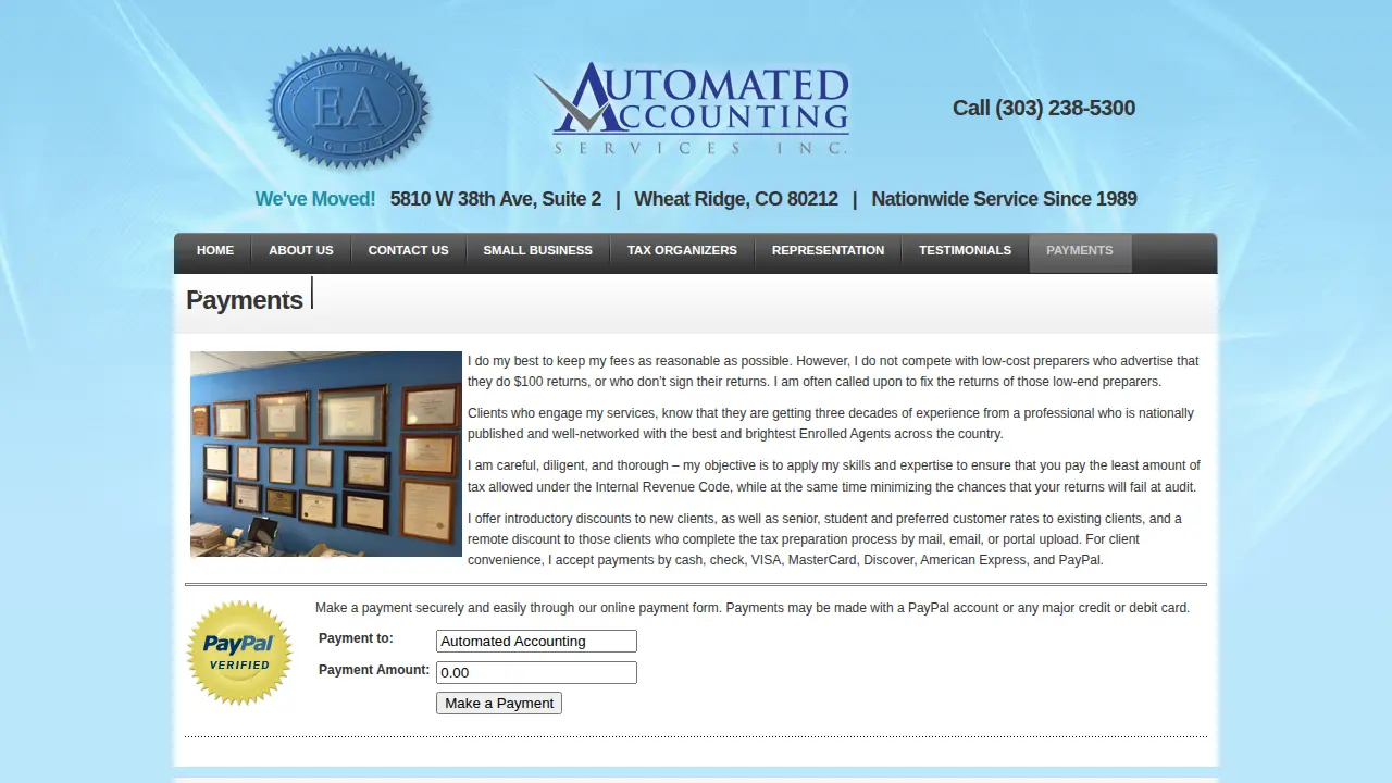 Automated Accounting Services Inc page