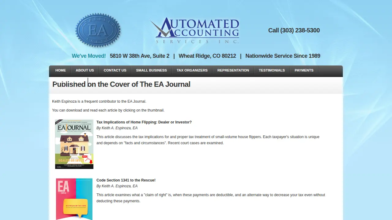Automated Accounting Services Inc page