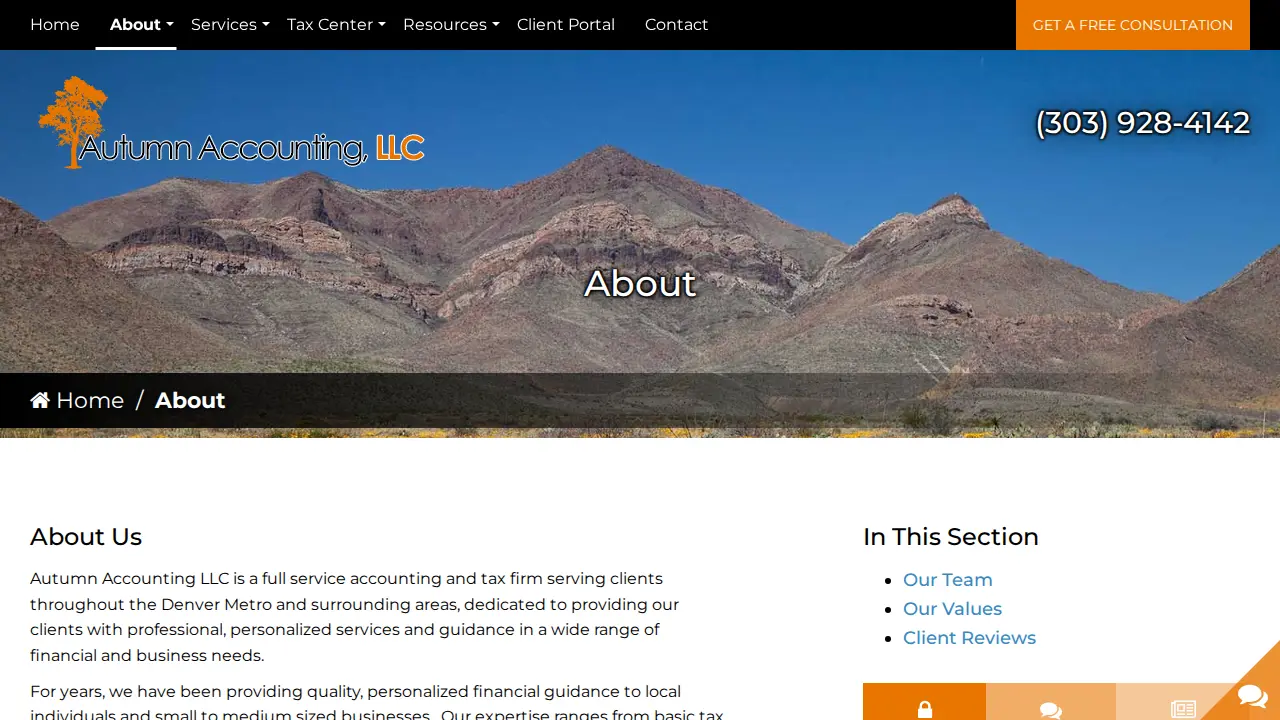 Autumn Accounting LLC page