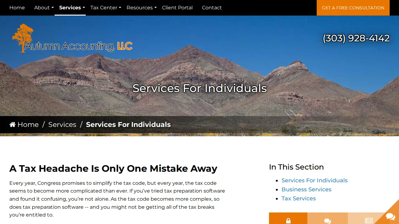 Autumn Accounting LLC page