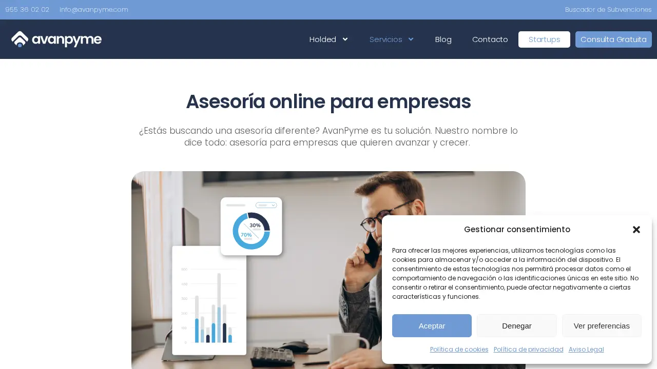 AvanPyme page