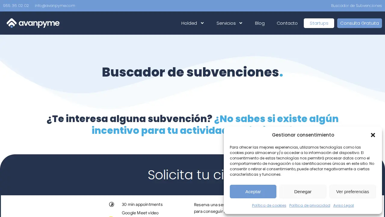 AvanPyme page