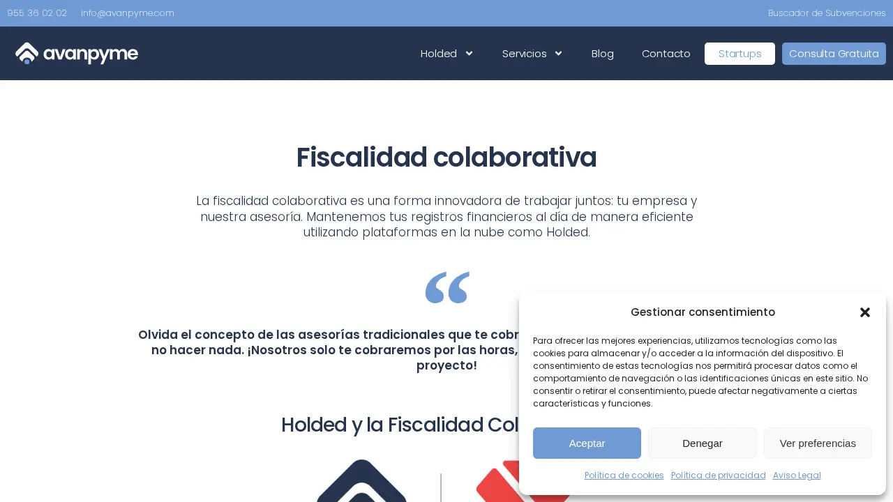 AvanPyme page