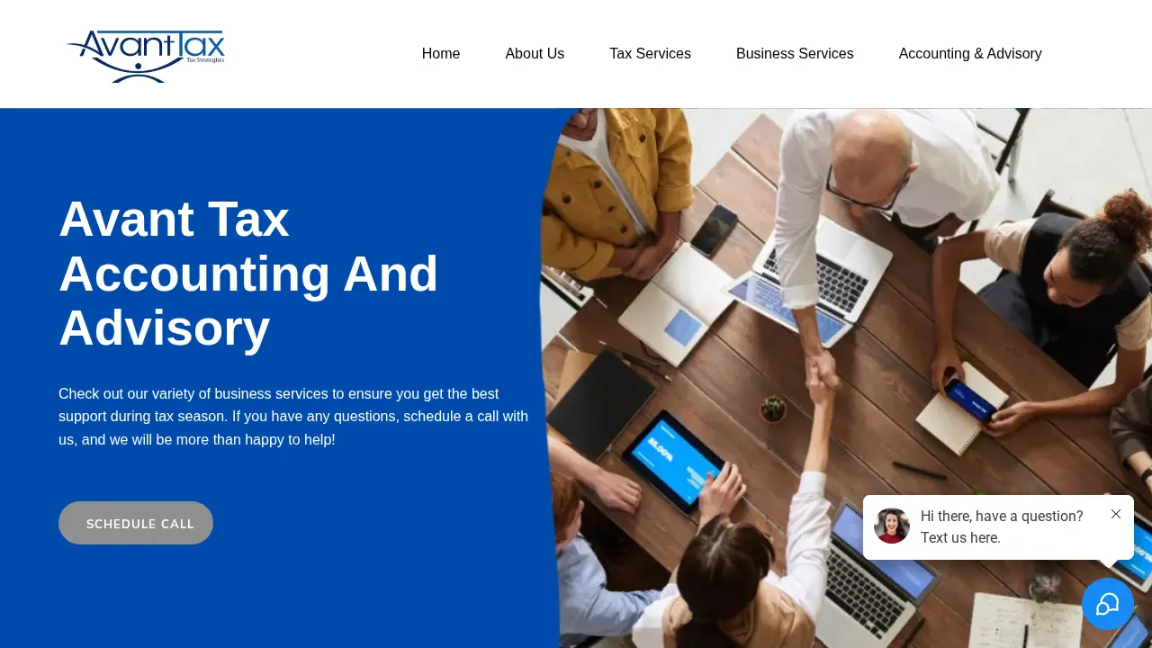 Avant-Tax page