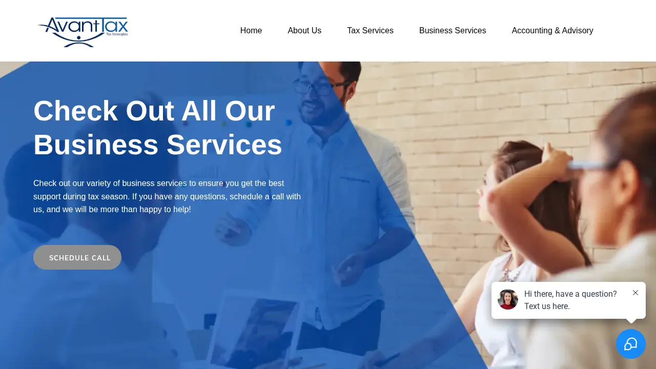Avant-Tax page