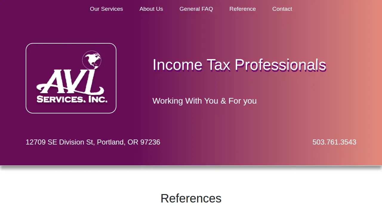 AVI Services, Inc. page