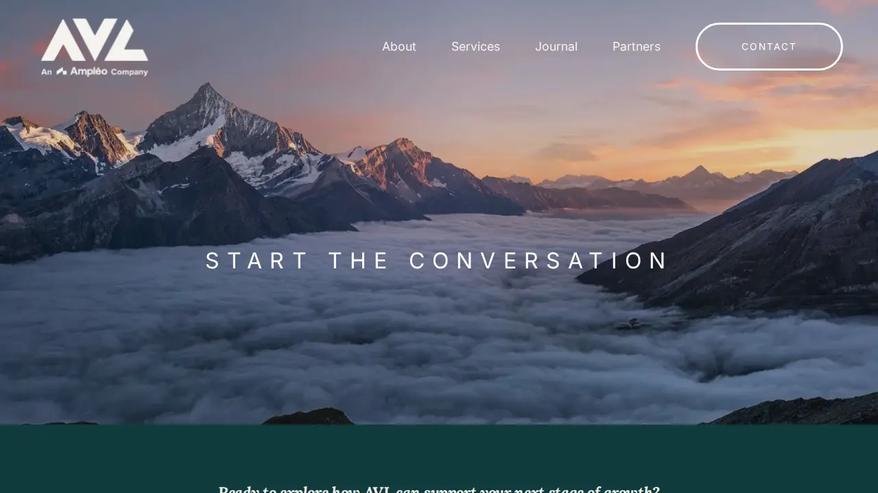 AVL Growth Partners page