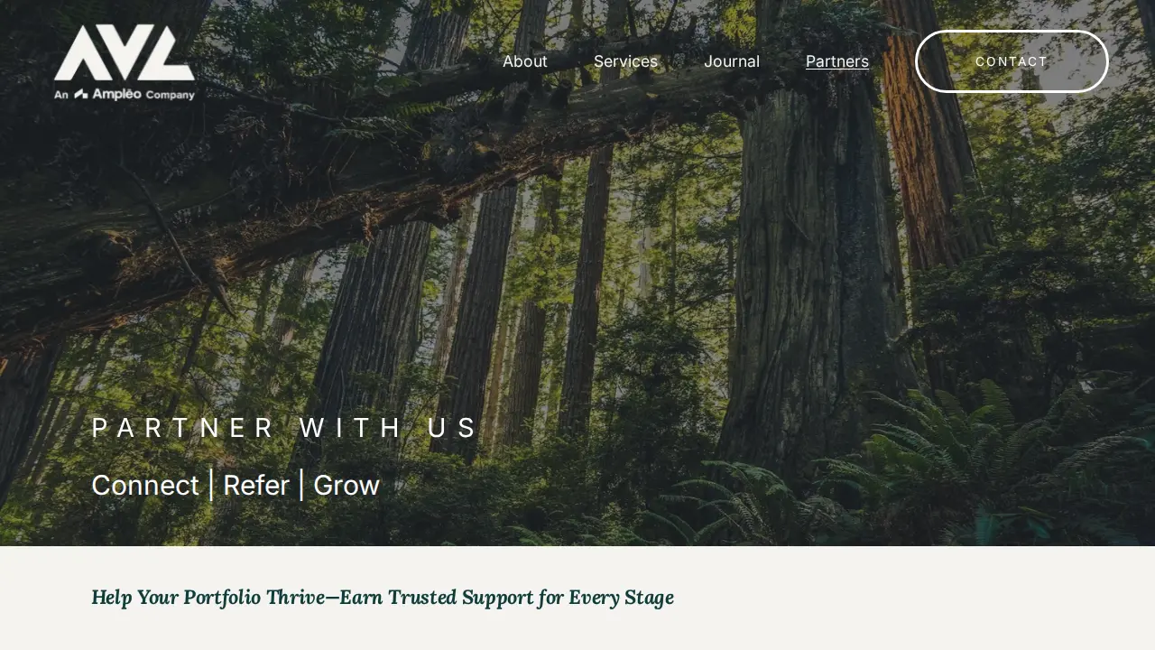AVL Growth Partners page