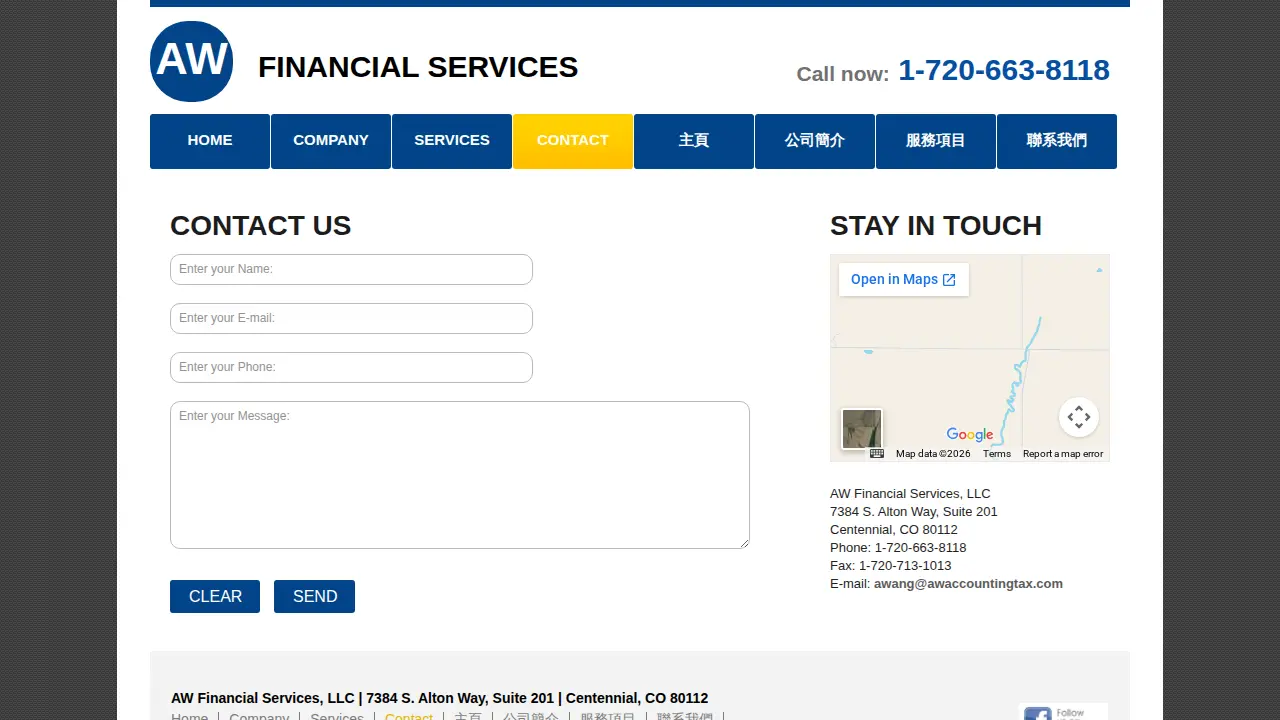AW Financial Services, LLC page