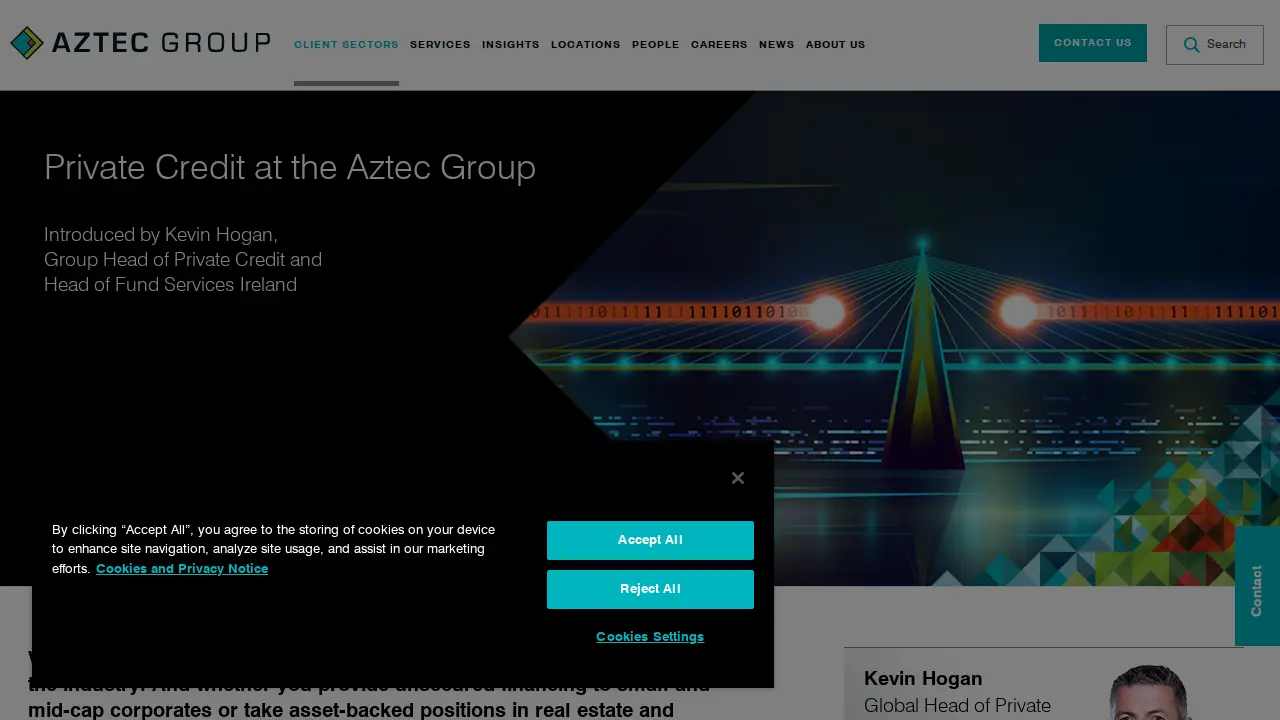 Aztec Group - US, Radnor page