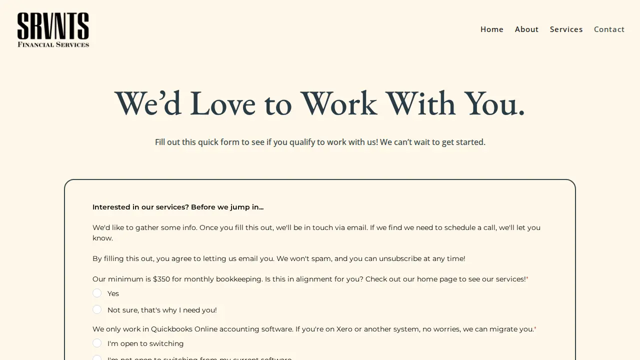 Babb Bookkeeping page
