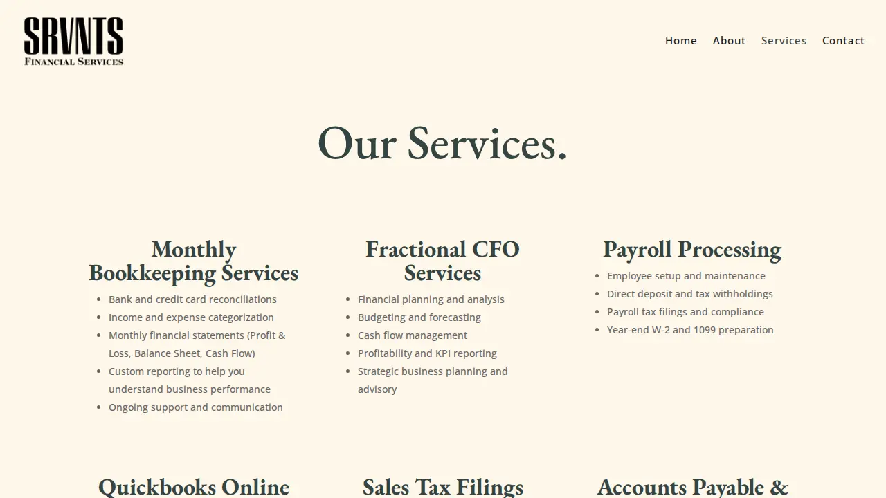 Babb Bookkeeping page