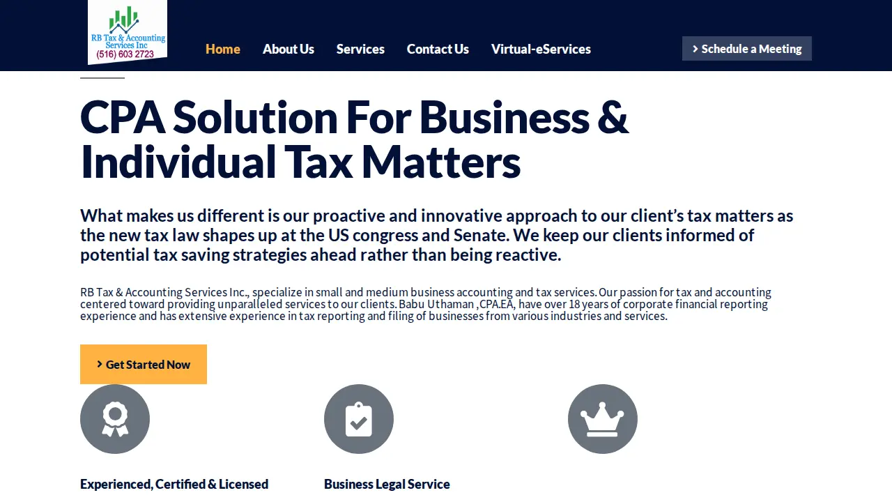 Babu Uthaman, EA.CPA. RB Tax & Accounting Services Inc.