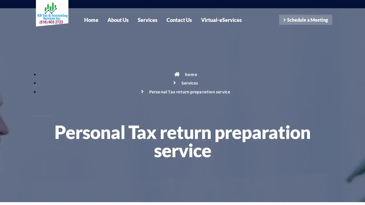 Babu Uthaman, EA.CPA. RB Tax & Accounting Services Inc. page