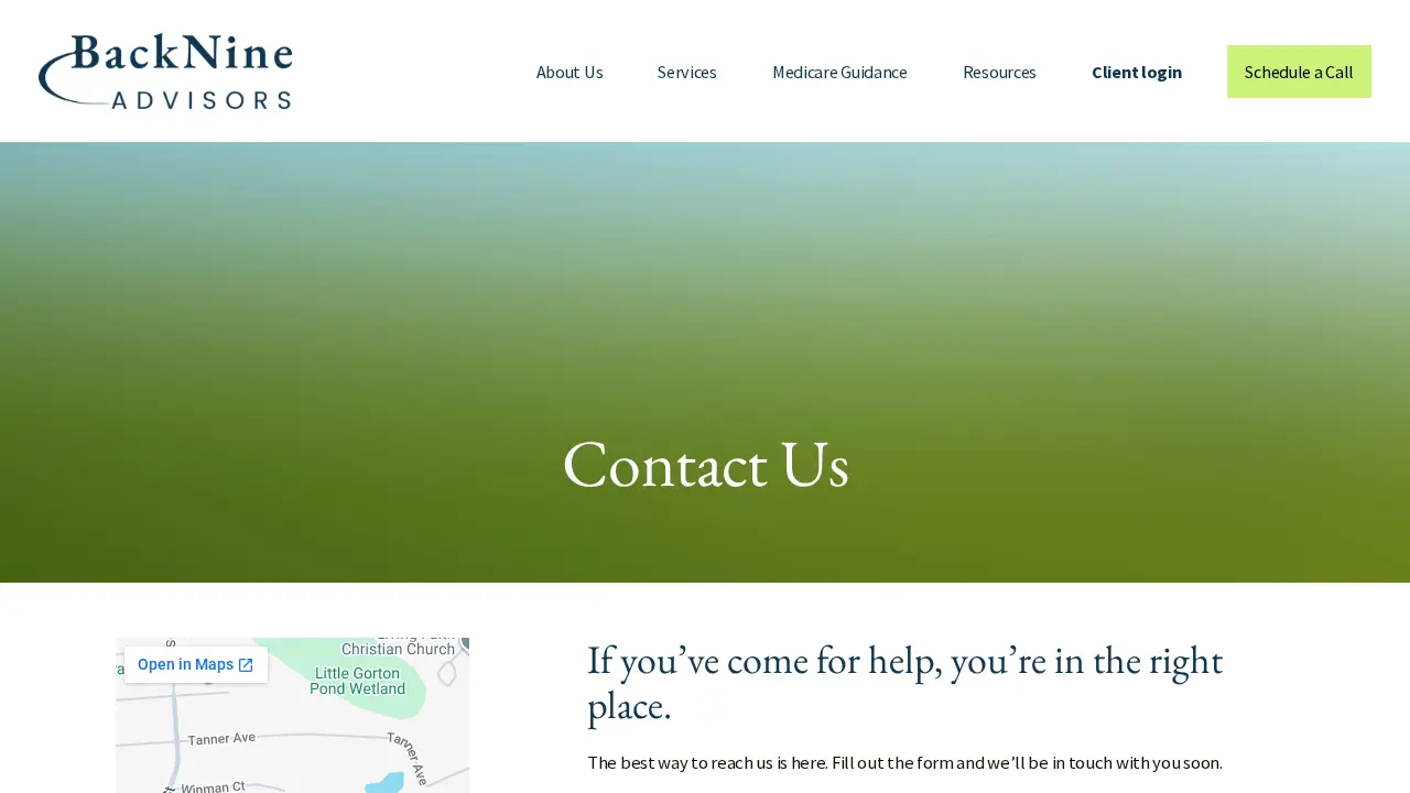 BackNine Advisors, LLC