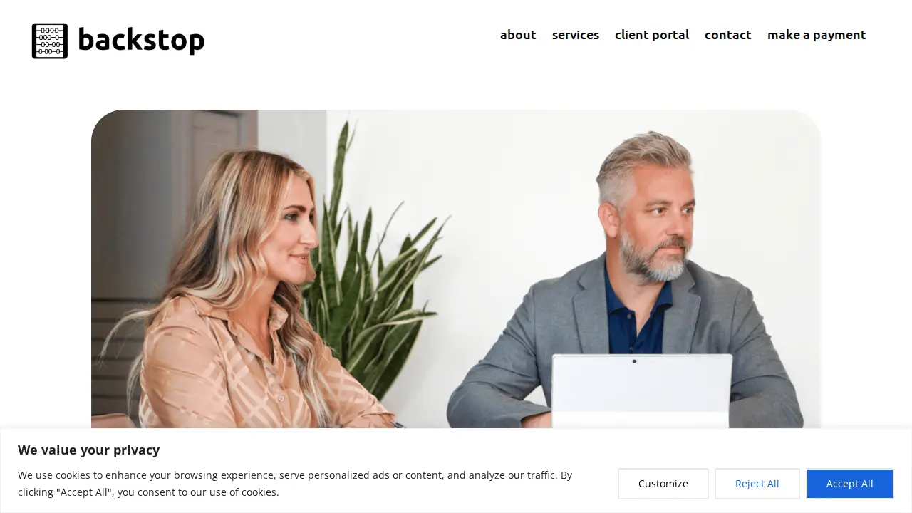 Backstop Tax LLC page