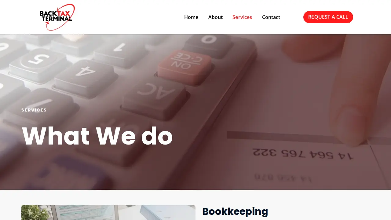Back-Tax Terminal LLC page