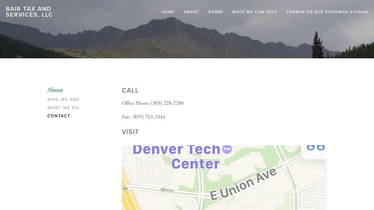 Bair Tax and Services, LLC. page