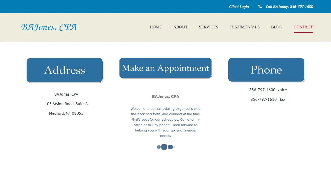 BAJones CPA page