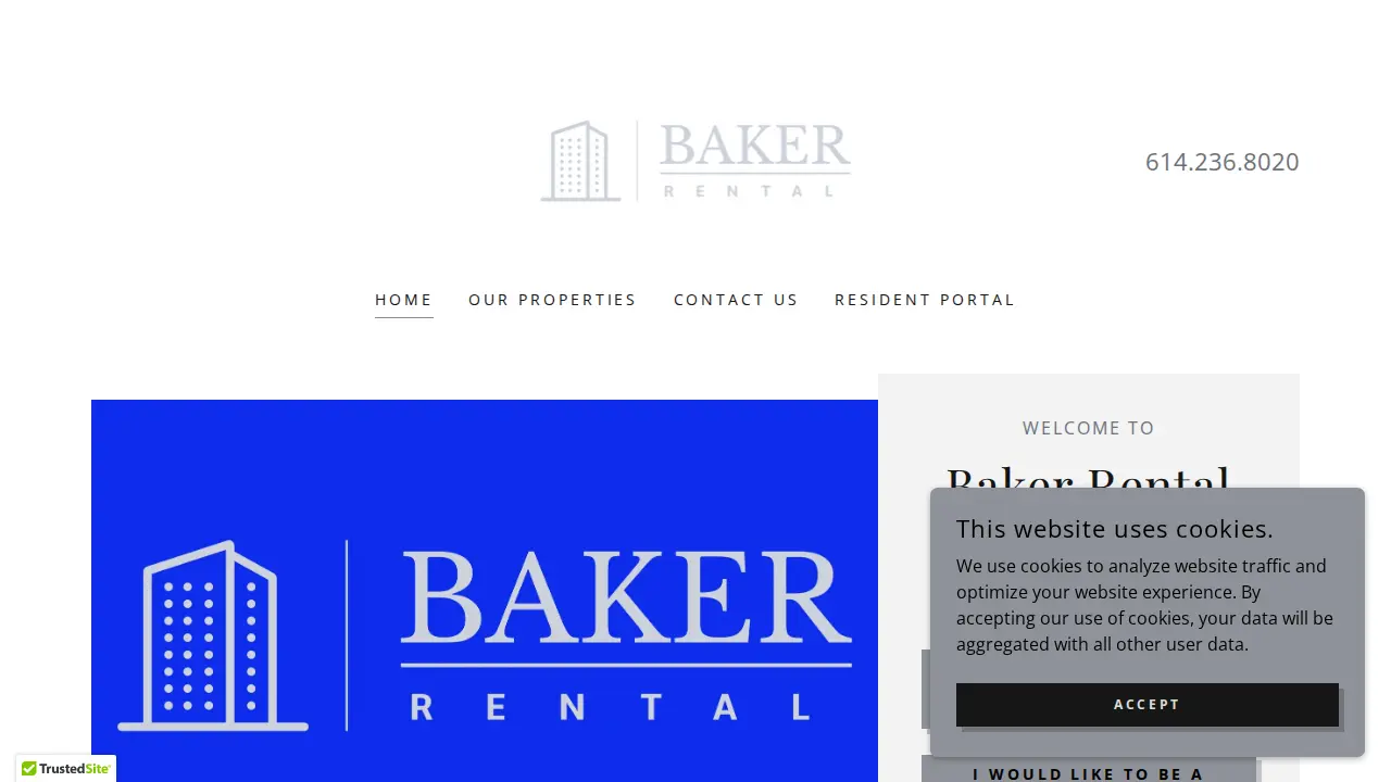 Baker Rental Co LLC website