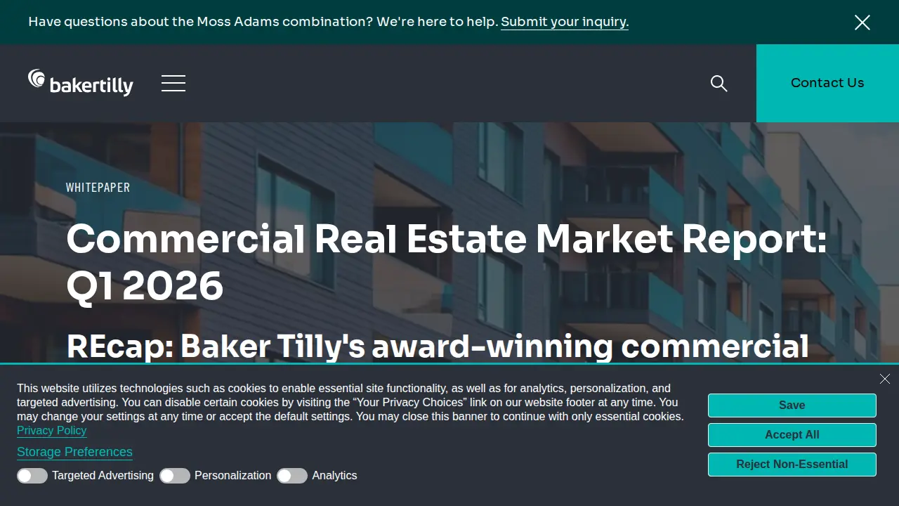 Baker Tilly page