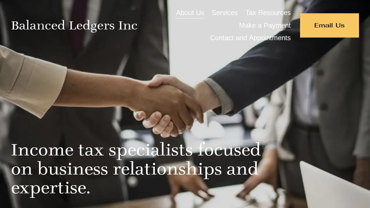 Balanced Ledgers page