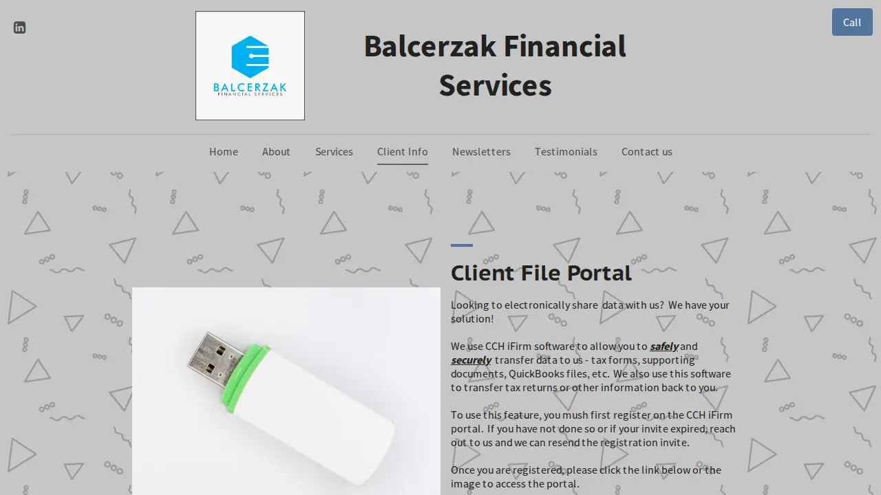 Balcerzak Financial Services, LLC page
