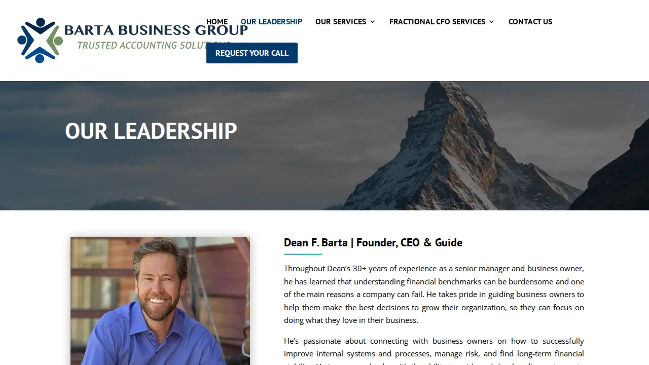 Barta Business Group page