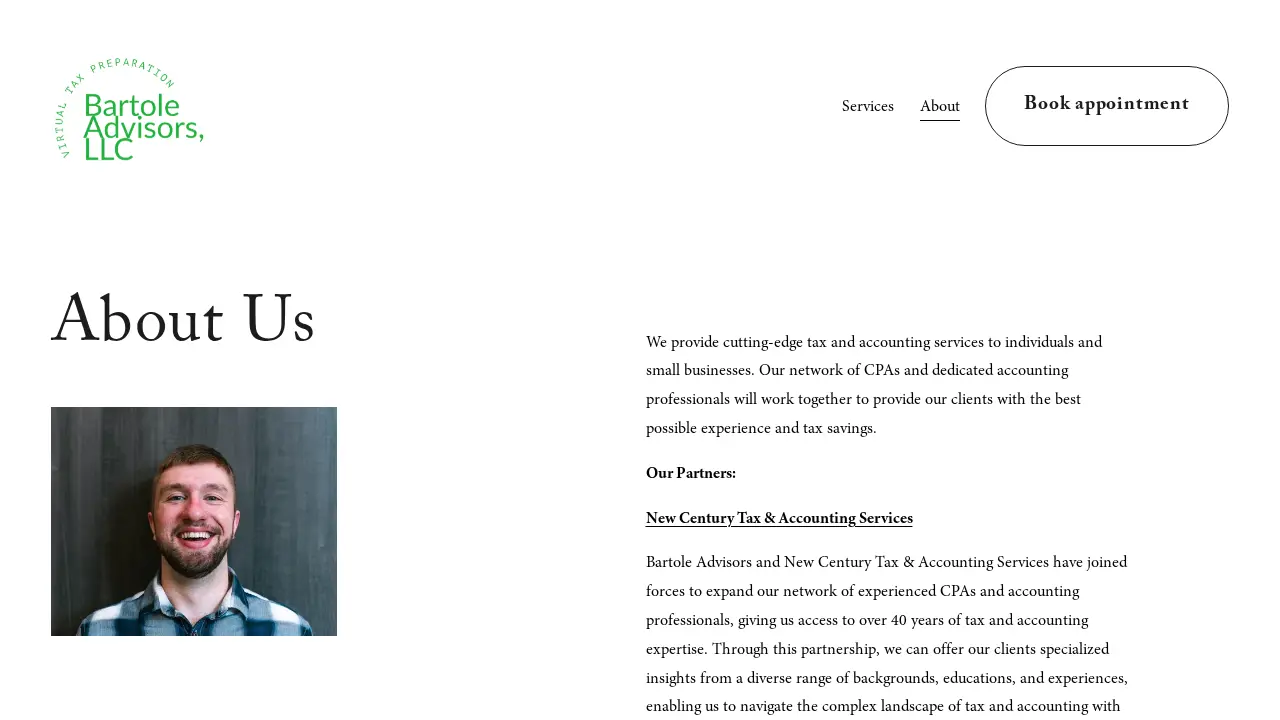 Bartole Advisors page
