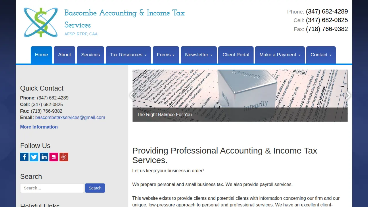 Bascombe Tax Services