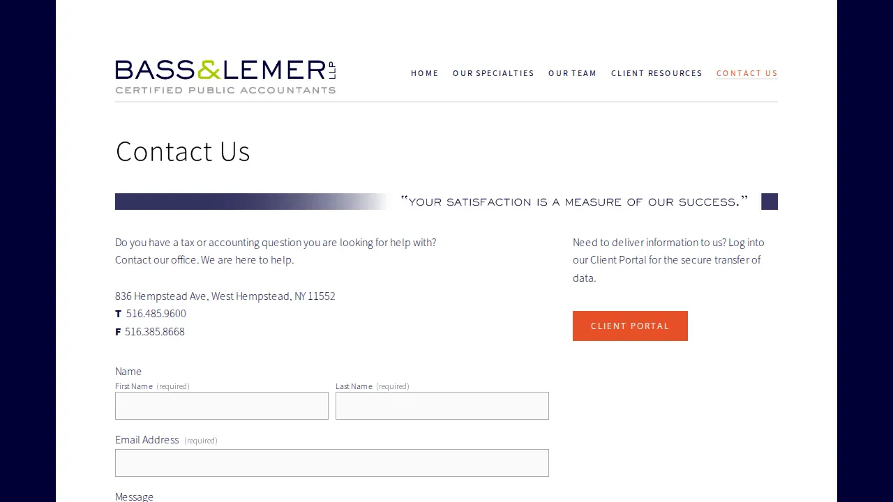 Bass & Lemer page