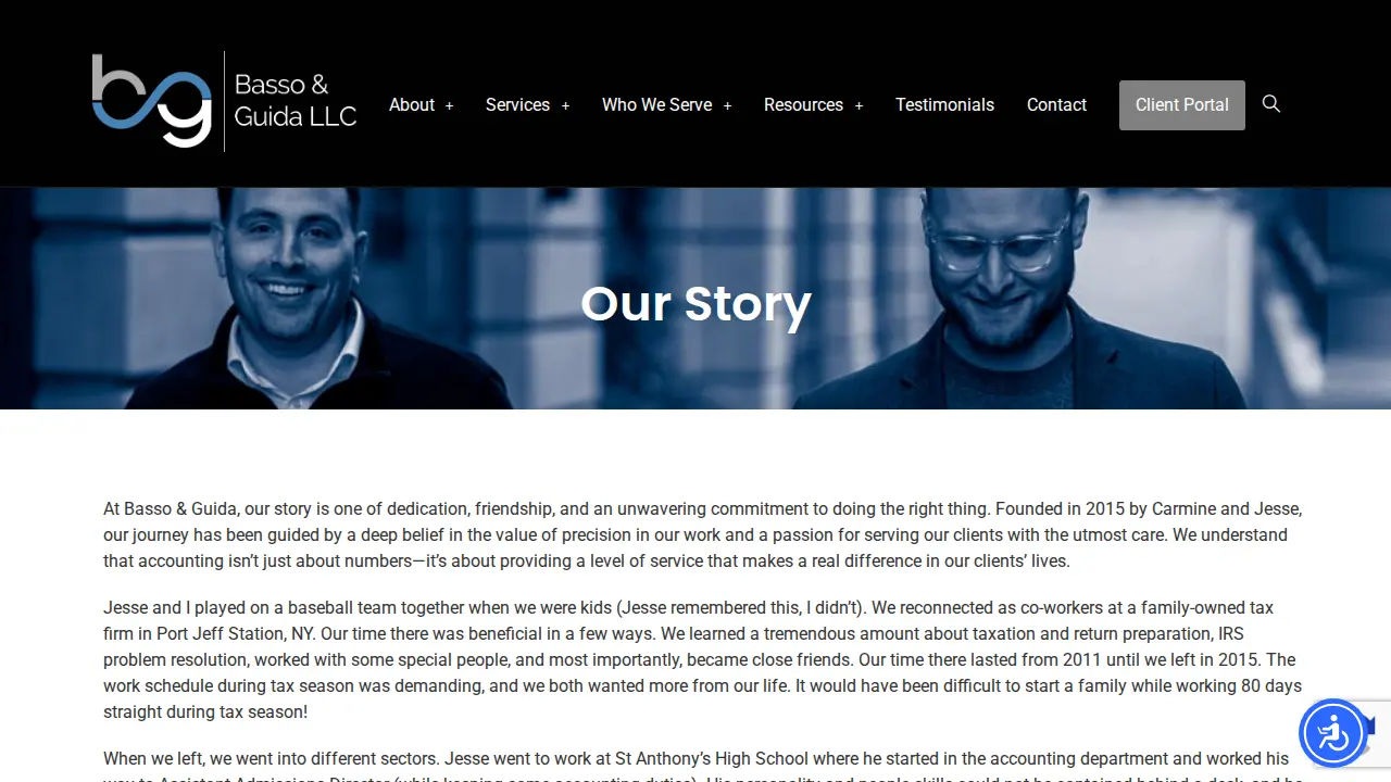 Basso & Guida LLC page