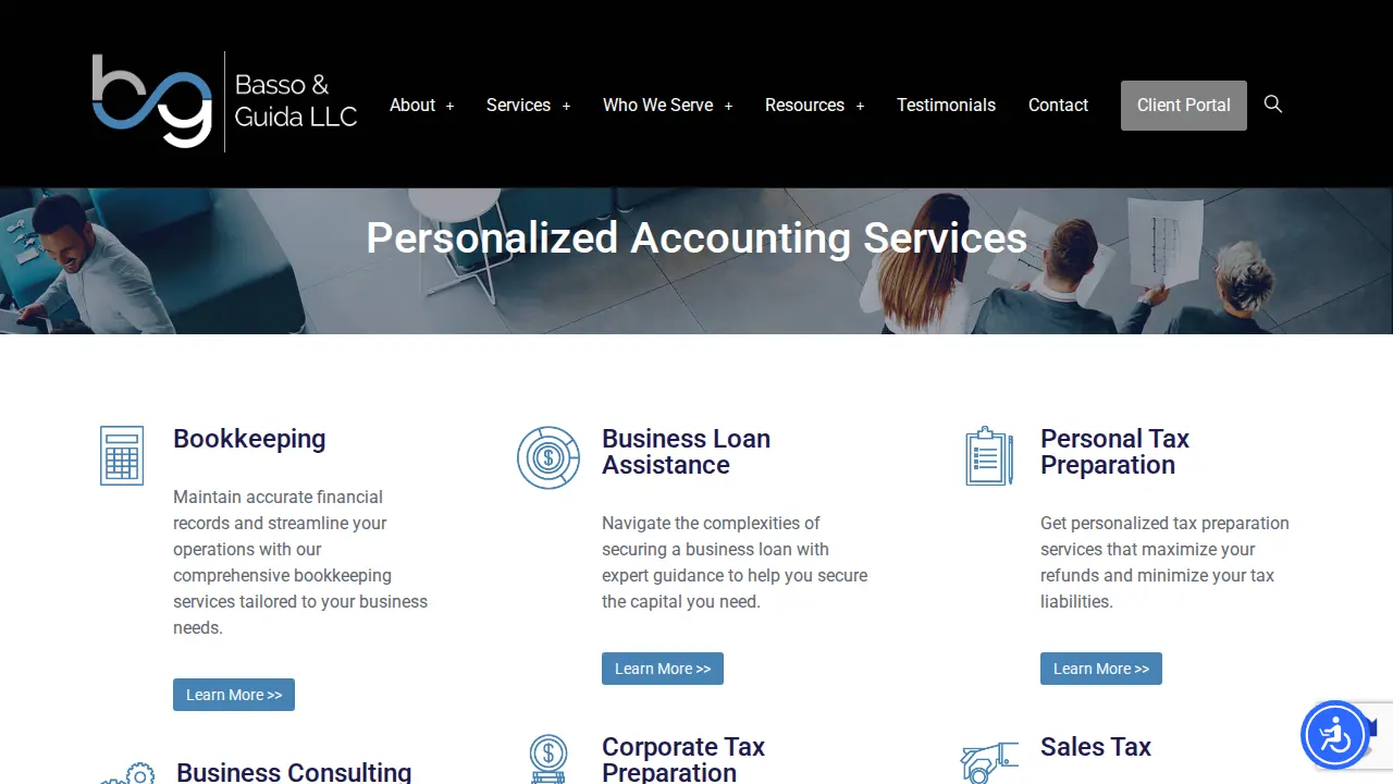 Basso & Guida LLC page