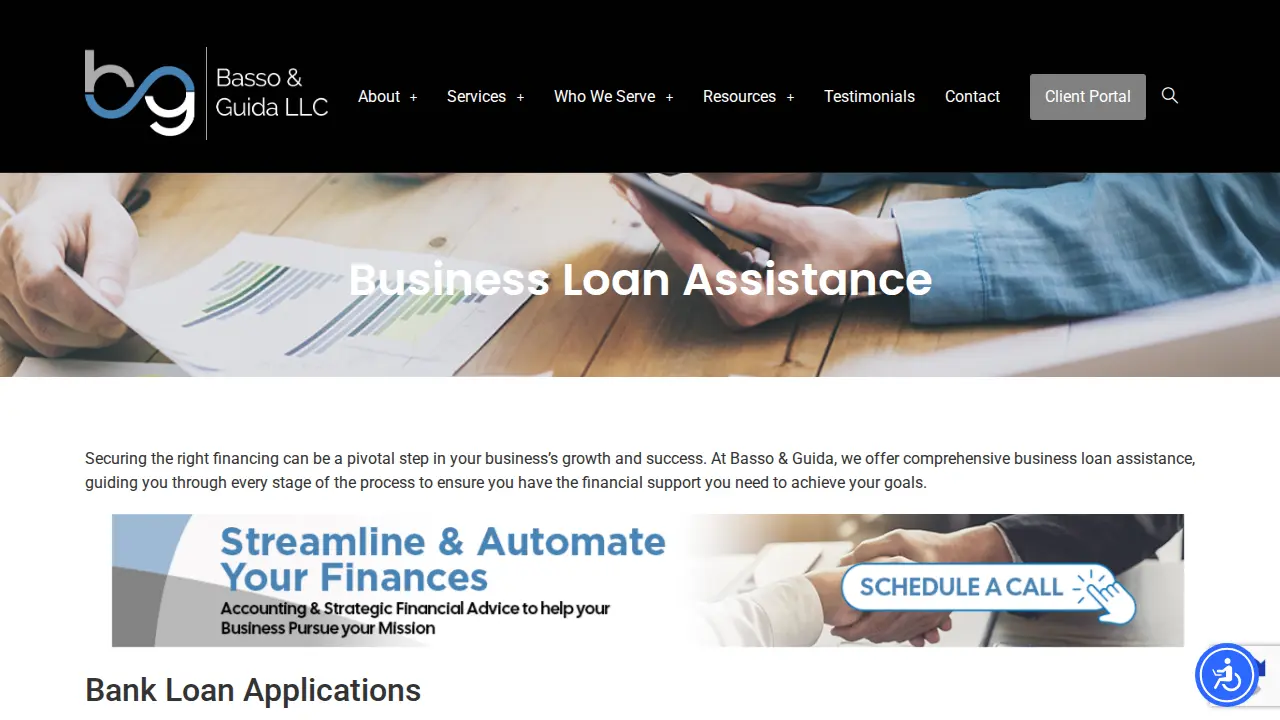 Basso & Guida LLC page