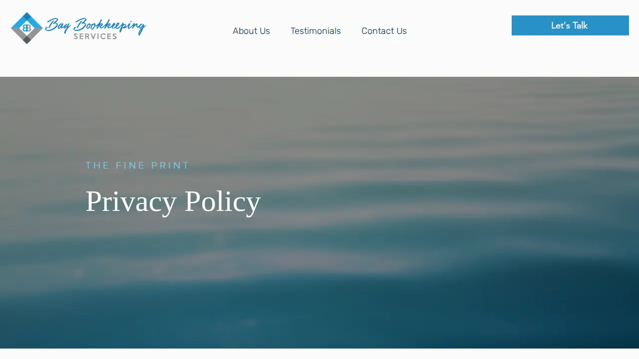 Bay Bookkeeping Services, LLC page