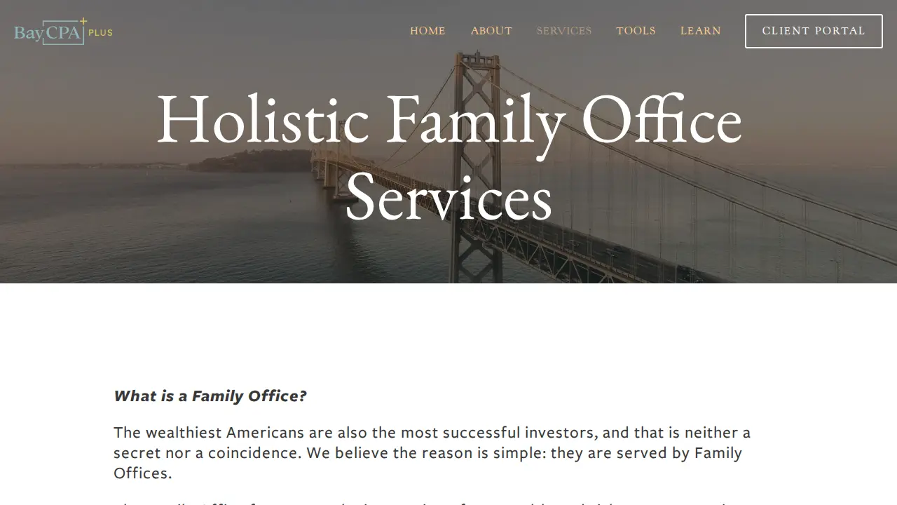Bay CPA Plus page