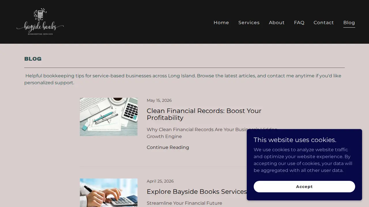 Bayside Books, LLC page