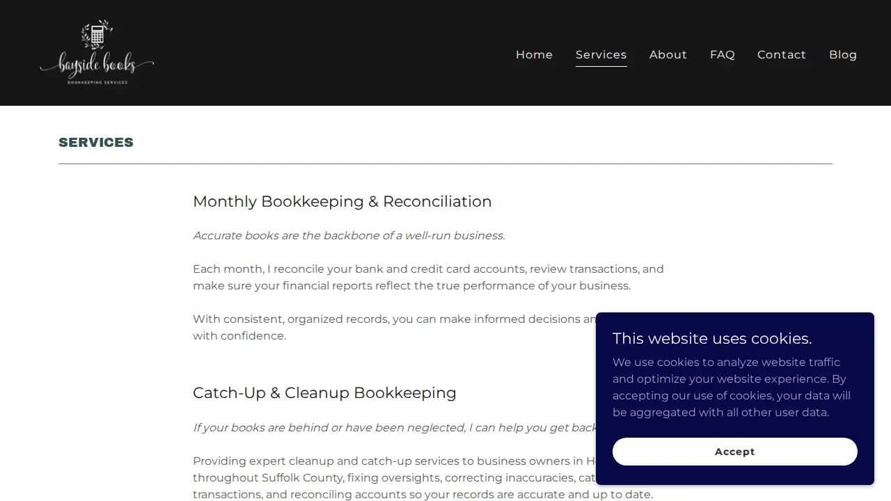 Bayside Books, LLC page