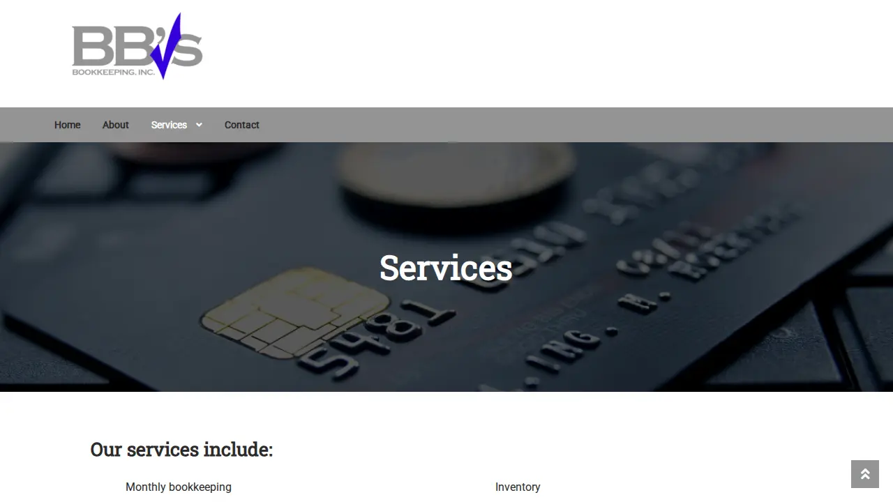 BB's Bookkeeping page