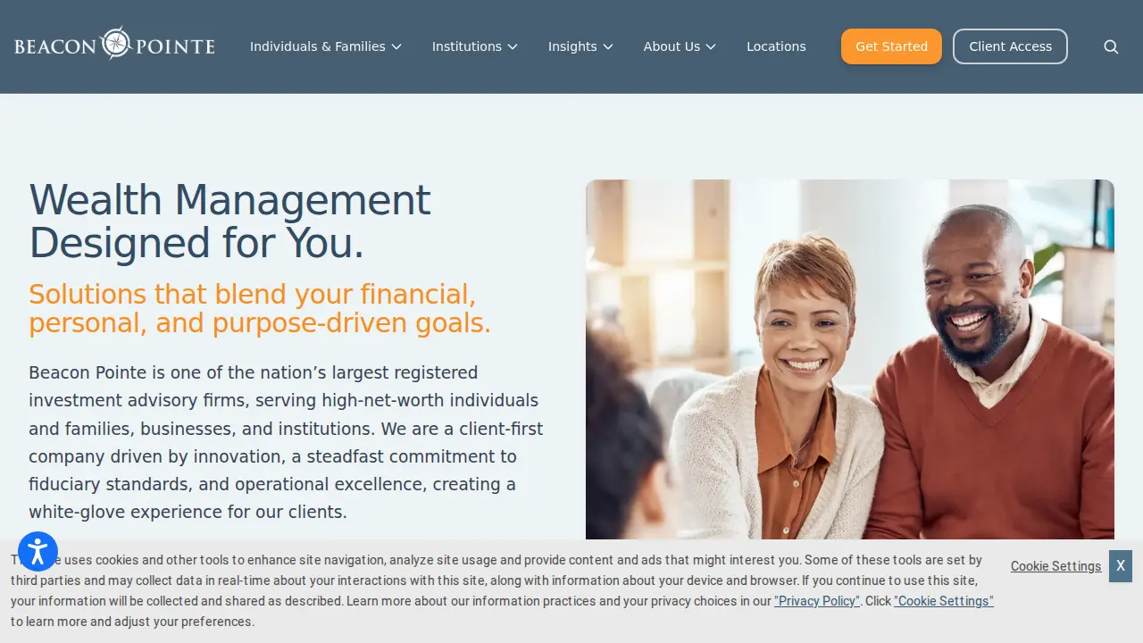 Beacon Pointe Advisors page