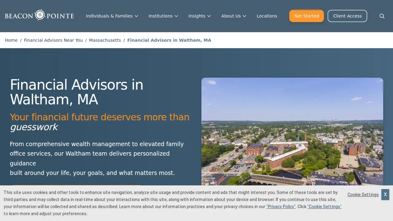 Beacon Pointe Advisors page