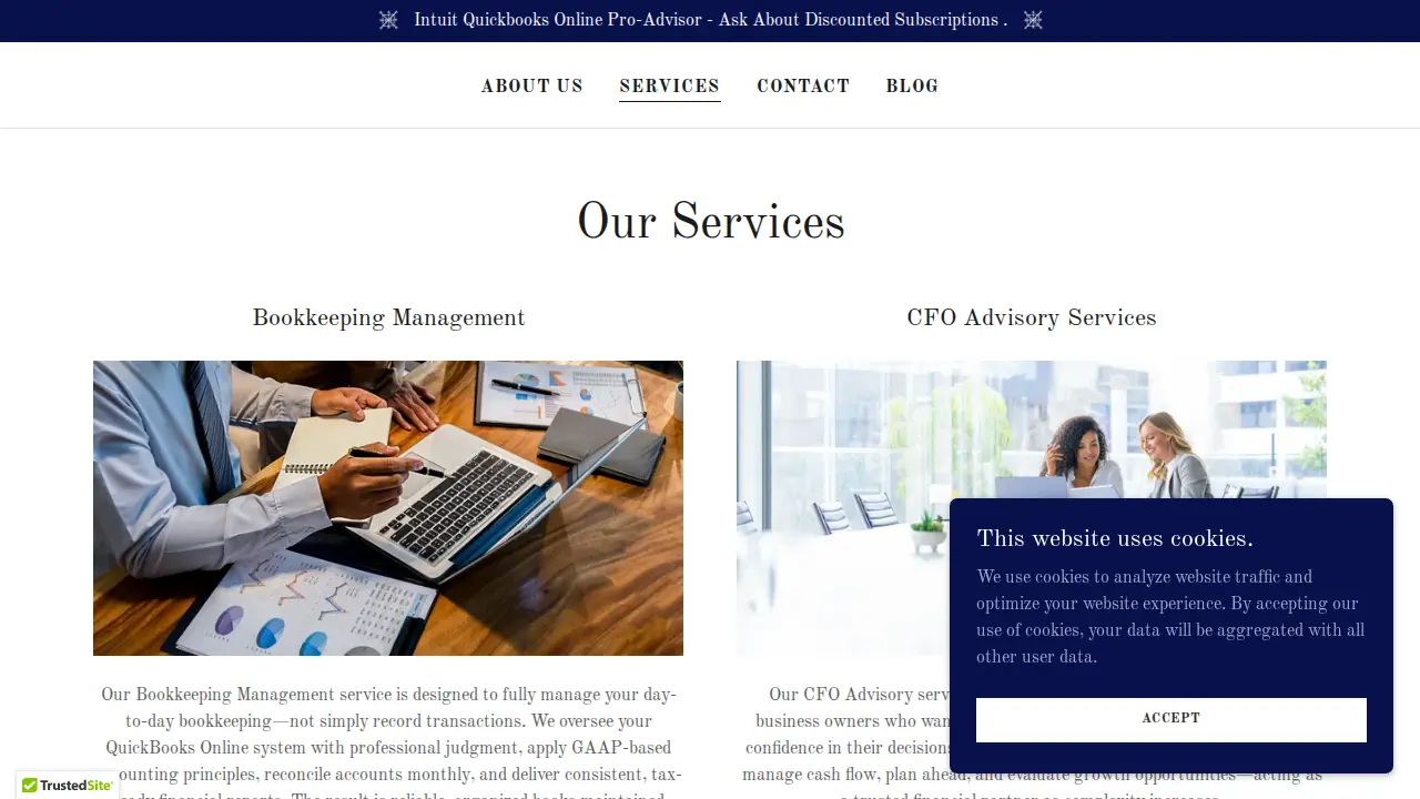 B.E.A.R. Bookkeeping page