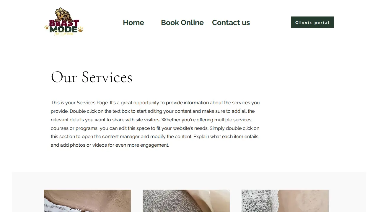 Beast Mode Notary & Tax page