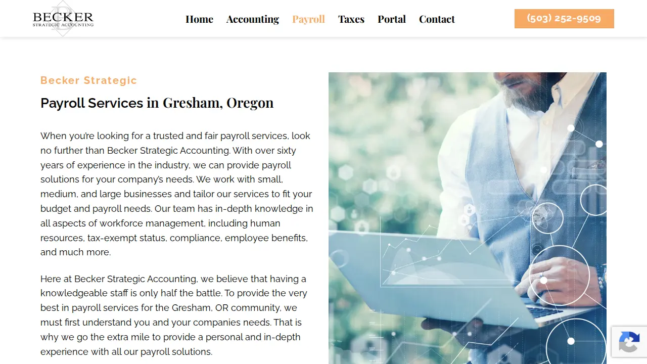 Becker Strategic Accounting page